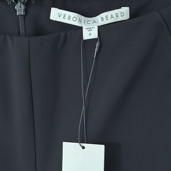 NWT Veronica Beard black scuba pant 8 - Picture 6 of 6